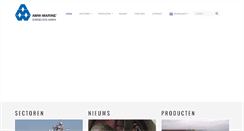 Desktop Screenshot of amw.nl